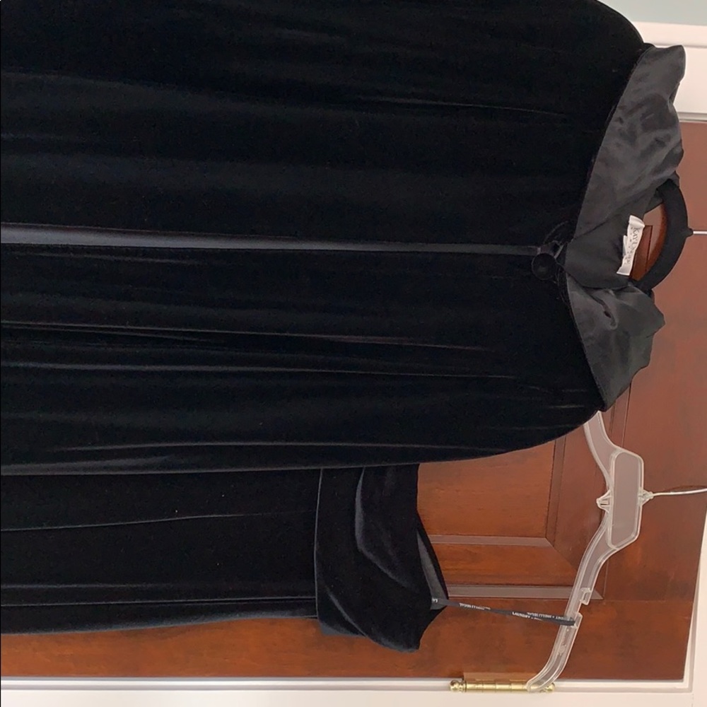 Evening gown with cape